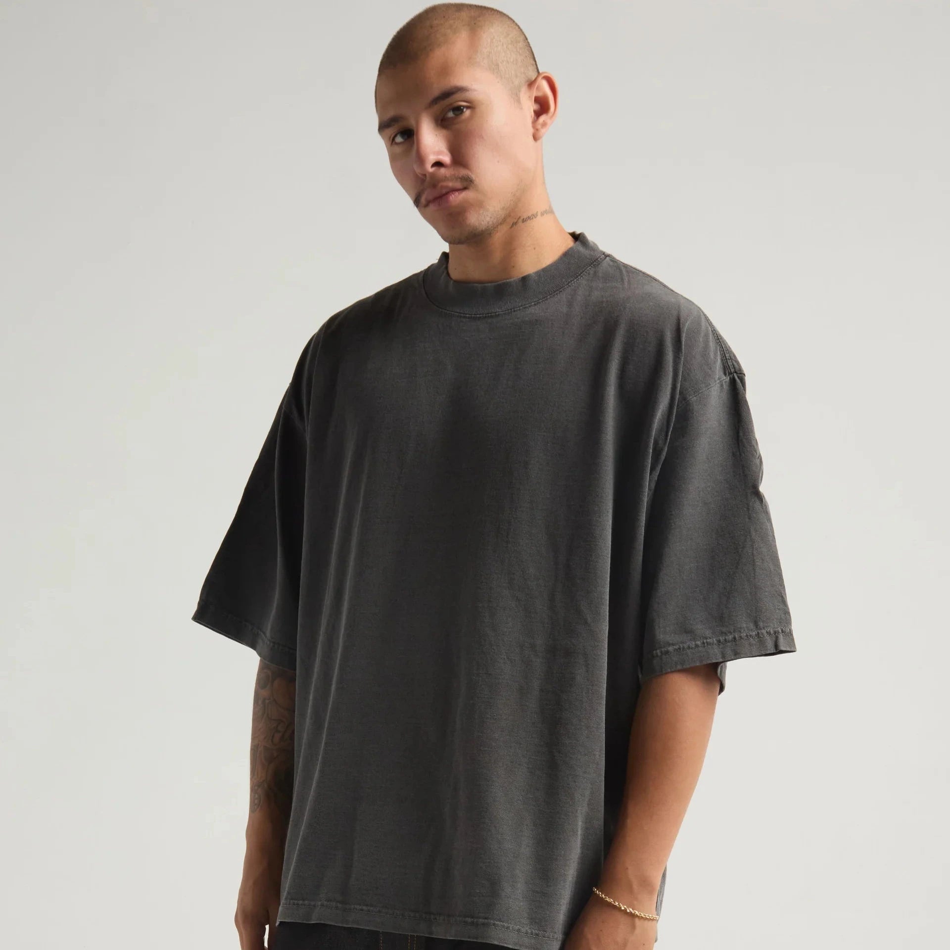 7.5oz Max Heavyweight Garment Dye Drop Shoulder