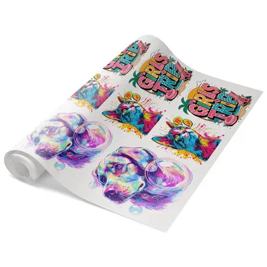 High-Definition DTF Gang Sheets | 22" Wide