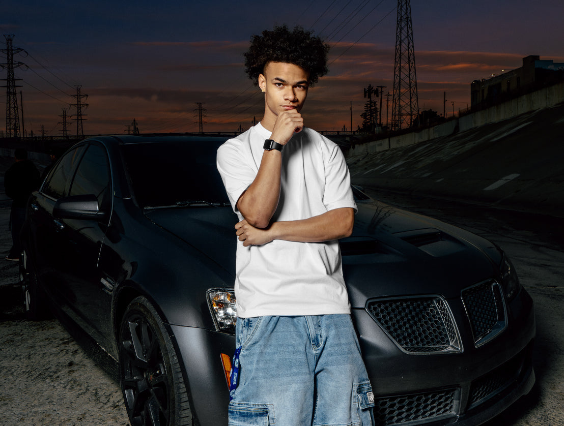 Pro Club Men's Heavyweight Cotton Short Sleeve Crew Neck T-Shirt