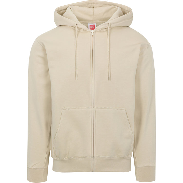 Premium Full Zip Hoodie 7.8 Oz | Three Layer
