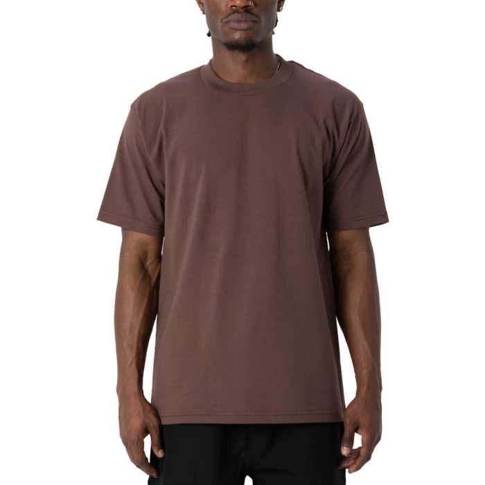 Pro Club Men's Heavyweight Cotton Short Sleeve Crew Neck T-Shirt